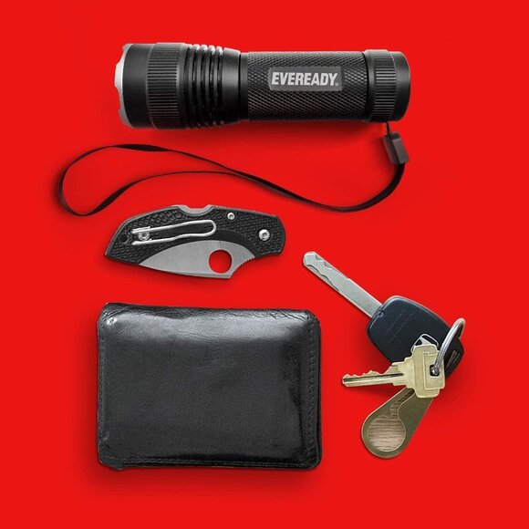 Eveready LED Flashlights (4-Pack) S300 PRO, IPX4 Water Resistant Tactical - Picture 2 of 12